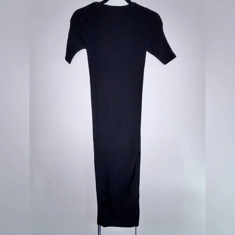 Zara black Knit maxi dress - Picture 5 of 9